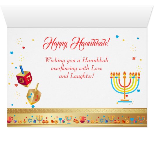 Hanoukka Lights Festival Fête Menorah (Intérieur Horizontal (Bas))