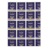 Hanoukka Linge De Cuisine Nappes À Diner (Devant)