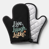 Hanoukka Live Laugh Latke Funny Holiday Family (Recto/Verso)