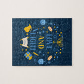 Hanoukka Love And Light Puzzle (Horizontal)