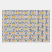 Hanoukka Menorah Abstract Design Papier S (Devant 2)