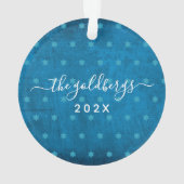 Hanoukka Menorah bougies Turquoise Keepsaké person (dos)