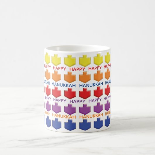 Hanoukka Mug "Dreidels 3D" (Centre)