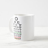 Hanoukka Mug "Happy Chanukah EST 139 BCE" (Devant gauche)