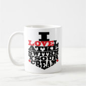 Hanoukka Mug "I Love Latkes" (Gauche)