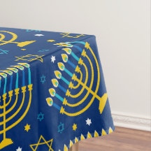 Hanoukka - Nappe à nappes de chanukah
