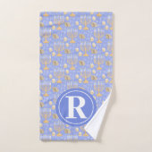 Hanoukka personnalisée (Serviette à main)