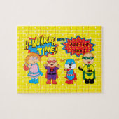Hanoukka Puzzle Super Hanoukka Heroes (Horizontal)