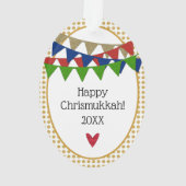 Hanoukka Reindeer célèbre Chrismukkah (dos)