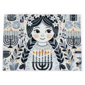 Hanoukka Sameach Celebration Cadeau Sac : Unwrap t (Devant)