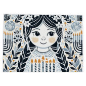 Hanoukka Sameach Celebration Cadeau Sac : Unwrap t (Dos)