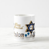 Hanoukka Shalom mug (Centre)