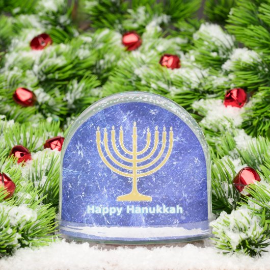 Hanoukka Snowstorm Menorah (Noël)