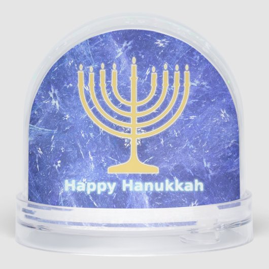 Hanoukka Snowstorm Menorah (Arrière)