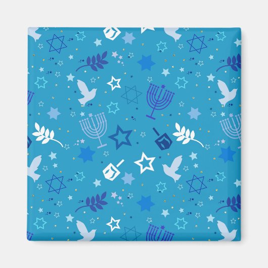 Hanoukka Stars Magnet (Devant)