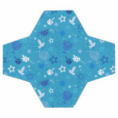 Hanoukka Stars Soccer Ball (Plat)