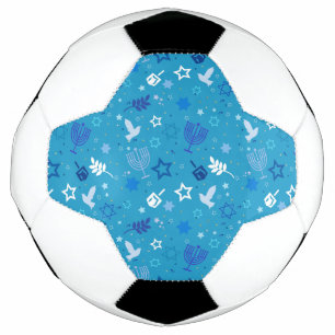 Hanoukka Stars Soccer Ball