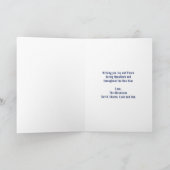 Hanoukka Words Carte de voeux de Noël (Intérieur)