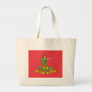 Hanover Associators Flag T-Shirts Grote Tote Bag