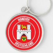 Hanover Round Emblem Sleutelhanger (Voorkant)