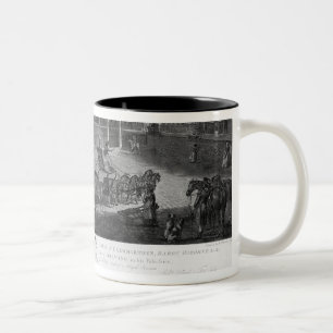 Hanover Square, uit een set van vier uitzichten Lo Tweekleurige Koffiemok