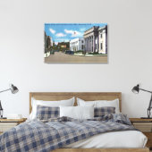 Hanover Street Uitzicht van de Post Kantoor Canvas Afdruk (Insitu (Slaapkamer))