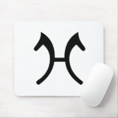 Hanoverian Mousepad Muismat (Met muis)