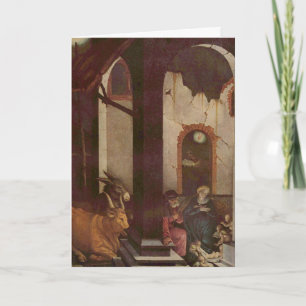 HANS BALDUNG ALLEMANDE NATIVITÉ CARTE DE NOËL
