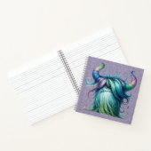 Hans - Carnet de spirale monstre à oeil unique (Intérieur)