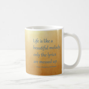 Hans Christelijk Andersen Quote Koffiemok