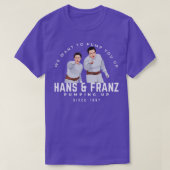 Hans Franz We willen je oppompen sinds 1987 T-shirt (Design voorkant)