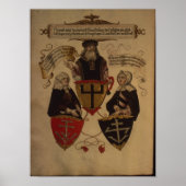 Hans Fugger twee vrouwen Clara Widolf en Elisabeth Poster (Voorkant)