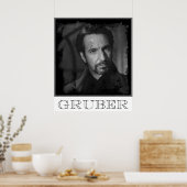 Hans Gruber Poster (Keuken)
