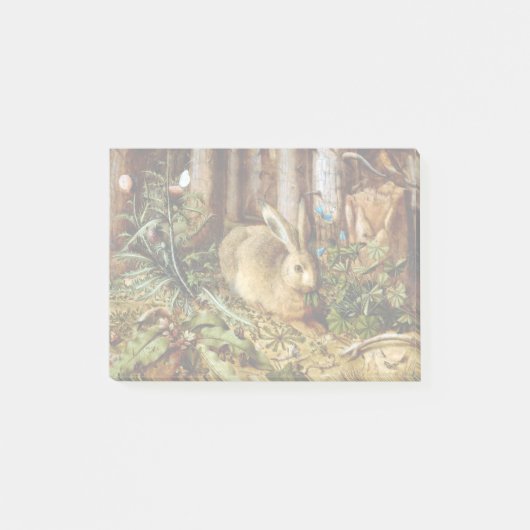 Hans Hoffmann A Hare in het bos Post-it® Notes (Voorkant)
