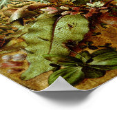 Hans Hoffmann A Hare in het bos Poster (Hoek)