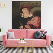 HANS HOLBEIN Benedikt von Hertenstein Canvas Afdruk (Insitu (Woonkamer))