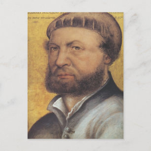 Hans Holbein het Younger-Self Portret Briefkaart