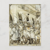 Hans Holbein- Vernedering van de keizer Valerian Briefkaart (Voorkant)