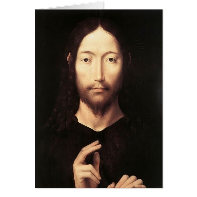 Hans Memling- le Christ donnant sa bénédiction (Devant)