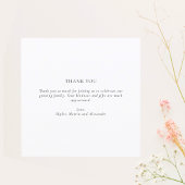 Hans photo de nouveau-né photo Collage Merci