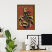 Hans Roth - Bernhard Strigel Poster d'Art fin (Bureau à domicile)