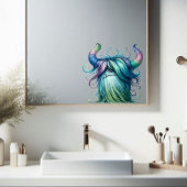 Hans - Sticker transparent monstre à un oeil