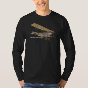 Hansa Brandenburg Di German Ww1 Vighter Biplane Di T-shirt