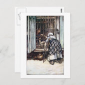 Hansel Caged by the Witch Briefkaart (Voorkant / Achterkant)