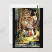 hansel en gretel 2  briefkaart (Voorkant / Achterkant)