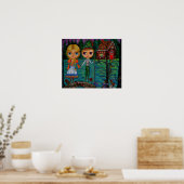 Hansel en Gretel Blythe Dolls Poster (Keuken)