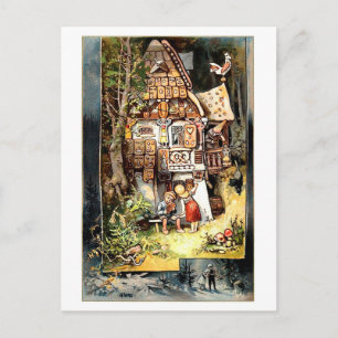 Hansel en Gretel  briefkaart