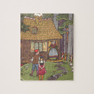Hansel en Gretel, Klassiek Sprookje van Hauman Legpuzzel