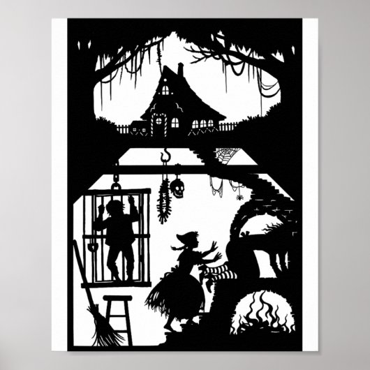 Hansel en Gretel Poster (Voorkant)