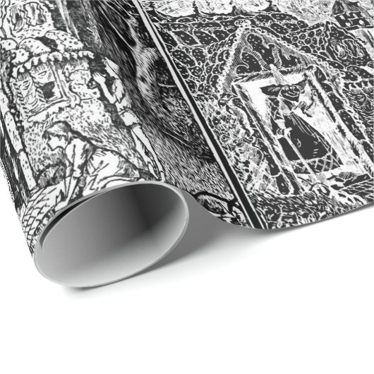 Hänsel en Gretel Transformatie! Poster Cadeaupapier (Rol Hoek)